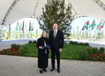 President Ilham Aliyev attends opening ceremony of first phase of Kangarli village in Aghdam (PHOTO)