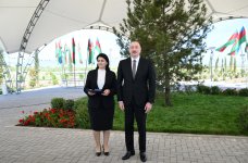 President Ilham Aliyev attends opening ceremony of first phase of Kangarli village in Aghdam (PHOTO)