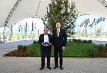 President Ilham Aliyev attends opening ceremony of first phase of Kangarli village in Aghdam (PHOTO)