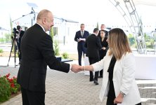 President Ilham Aliyev attends opening ceremony of first phase of Kangarli village in Aghdam (PHOTO)