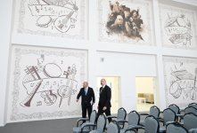 President Ilham Aliyev attends opening ceremony of first phase of Kangarli village in Aghdam (PHOTO)