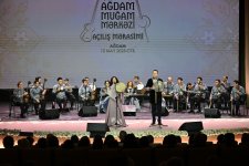 President Ilham Aliyev, First Lady Mehriban Aliyeva attend opening of Aghdam Mugham Center (PHOTO)