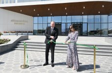 President Ilham Aliyev, First Lady Mehriban Aliyeva attend opening of Aghdam Mugham Center (PHOTO)