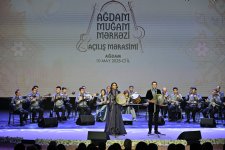 President Ilham Aliyev, First Lady Mehriban Aliyeva attend opening of Aghdam Mugham Center (PHOTO)