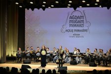 President Ilham Aliyev, First Lady Mehriban Aliyeva attend opening of Aghdam Mugham Center (PHOTO)