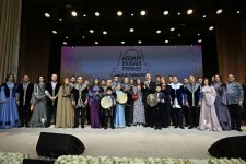President Ilham Aliyev, First Lady Mehriban Aliyeva attend opening of Aghdam Mugham Center (PHOTO)