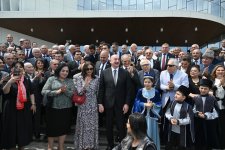President Ilham Aliyev, First Lady Mehriban Aliyeva attend opening of Aghdam Mugham Center (PHOTO)