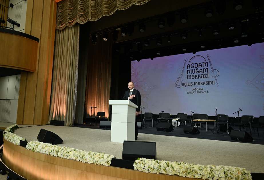 We are working on a cable road project connecting Shusha with Khankendi - President Ilham Aliyev