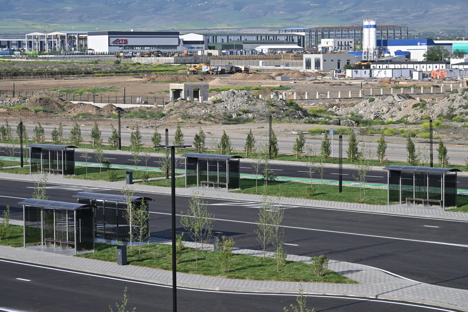 President Ilham Aliyev attends opening of Aghdam Railway and Bus Station Complex (PHOTO)