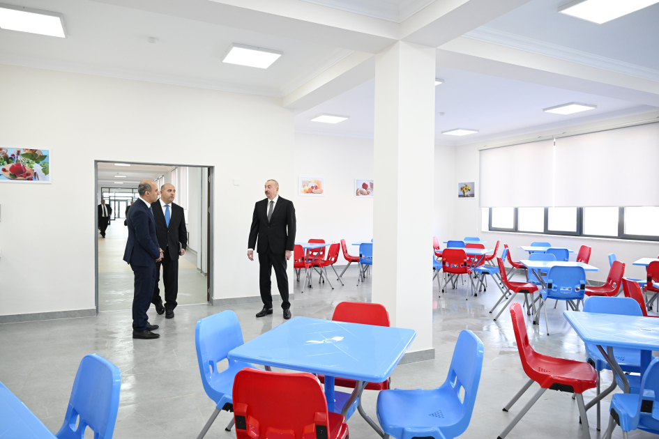 President Ilham Aliyev attends opening ceremony of first phase of Kangarli village in Aghdam (PHOTO)