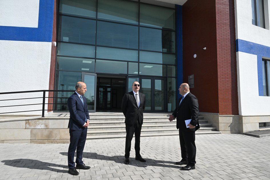 President Ilham Aliyev attends opening ceremony of first phase of Kangarli village in Aghdam (PHOTO)