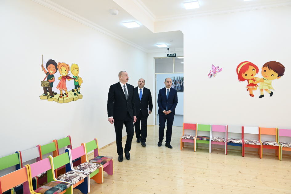 President Ilham Aliyev attends opening ceremony of first phase of Kangarli village in Aghdam (PHOTO)