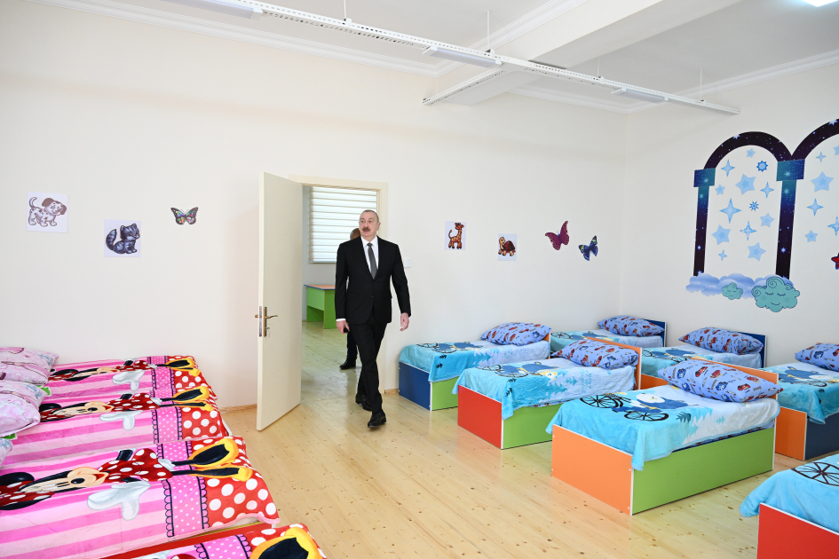 President Ilham Aliyev attends opening ceremony of first phase of Kangarli village in Aghdam (PHOTO)