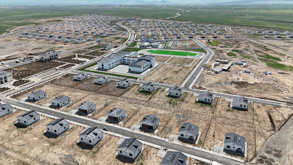 President Ilham Aliyev attends opening ceremony of first phase of Kangarli village in Aghdam (PHOTO)
