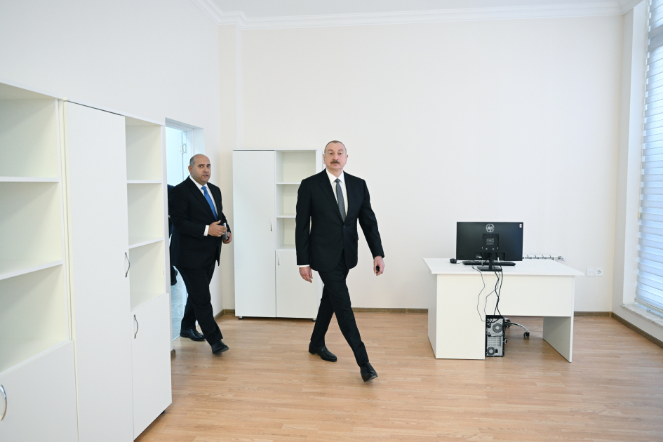 President Ilham Aliyev attends opening ceremony of first phase of Kangarli village in Aghdam (PHOTO)