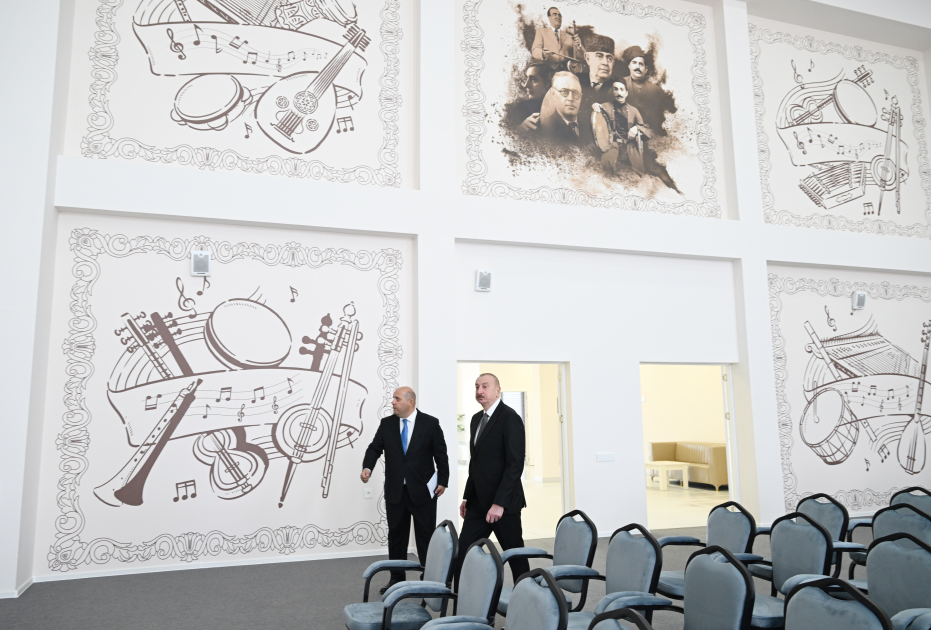 President Ilham Aliyev attends opening ceremony of first phase of Kangarli village in Aghdam (PHOTO)