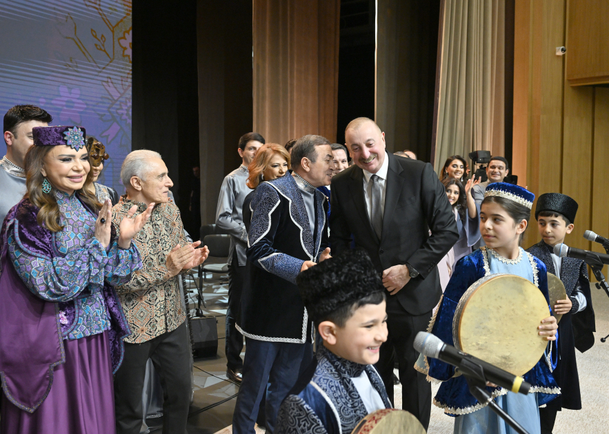 President Ilham Aliyev, First Lady Mehriban Aliyeva attend opening of Aghdam Mugham Center (PHOTO)
