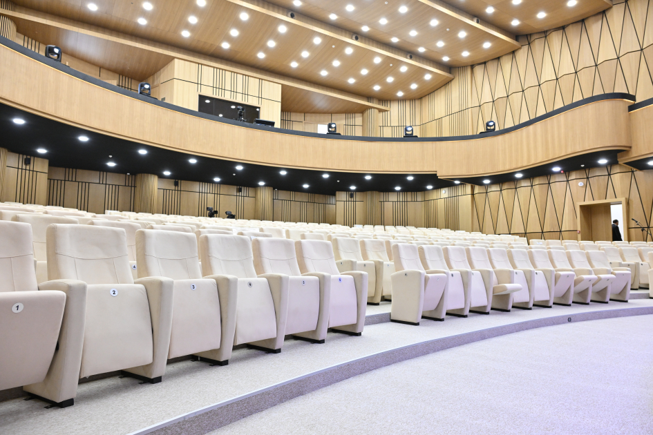 President Ilham Aliyev, First Lady Mehriban Aliyeva attend opening of Aghdam Mugham Center (PHOTO)