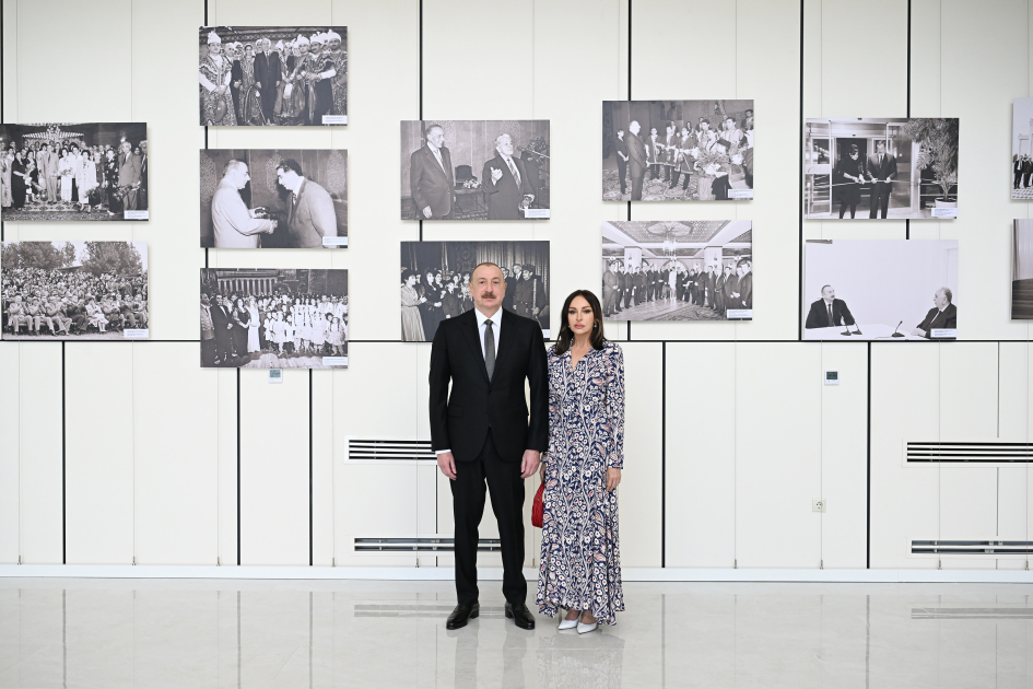 President Ilham Aliyev, First Lady Mehriban Aliyeva attend opening of Aghdam Mugham Center (PHOTO)