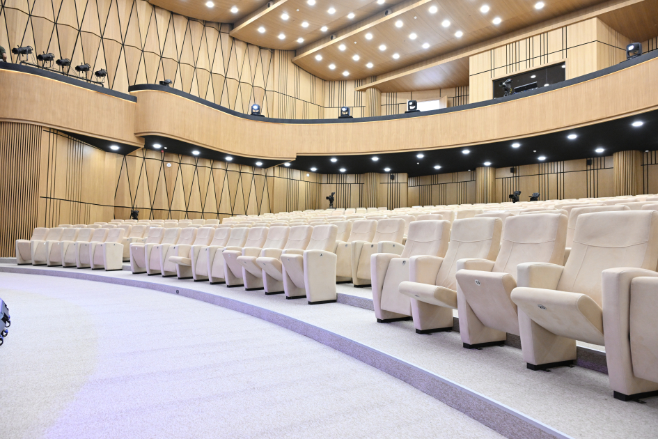 President Ilham Aliyev, First Lady Mehriban Aliyeva attend opening of Aghdam Mugham Center (PHOTO)