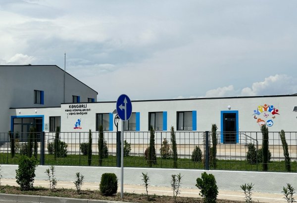 Kindergarten-nursery in Azerbaijan's Kangarli has all conditions for education and upbringing of children (PHOTO)