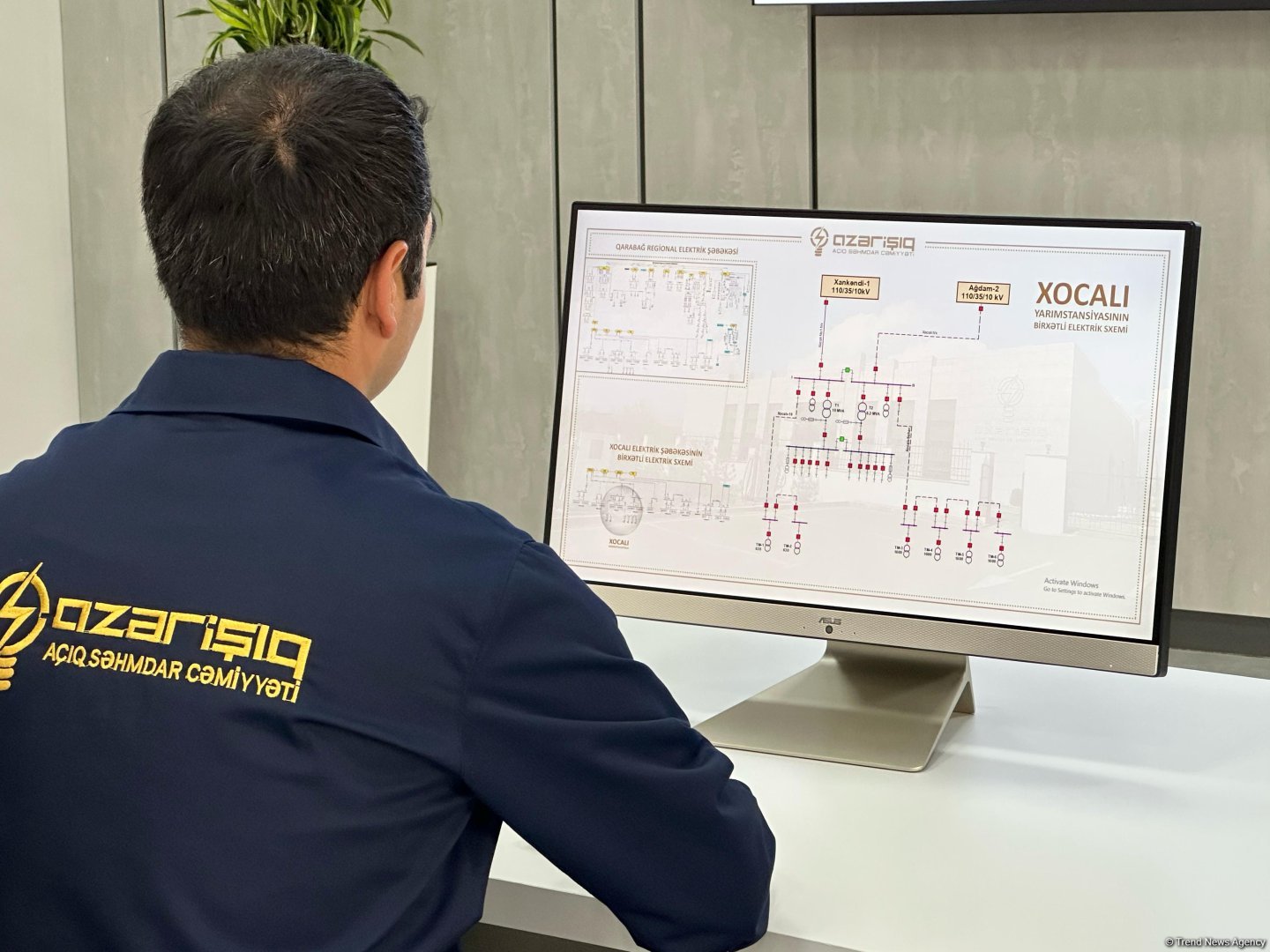 Khojaly substation is equipped with digital technologies and new generation control and measuring devices (PHOTO)