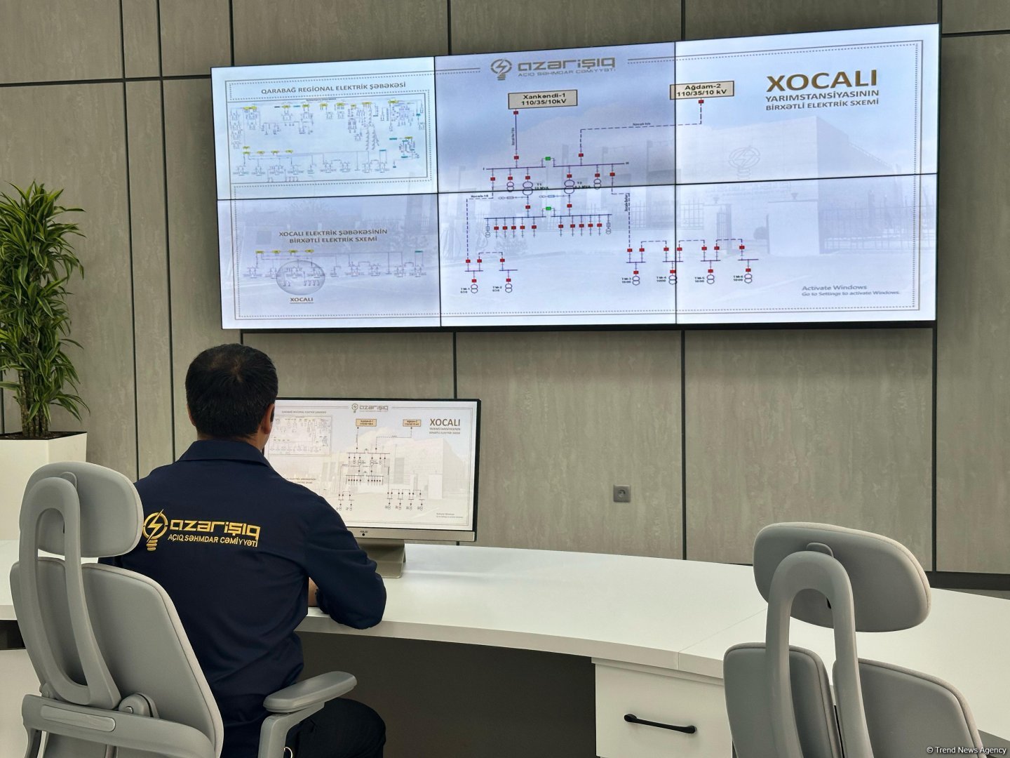 Khojaly substation is equipped with digital technologies and new generation control and measuring devices (PHOTO)