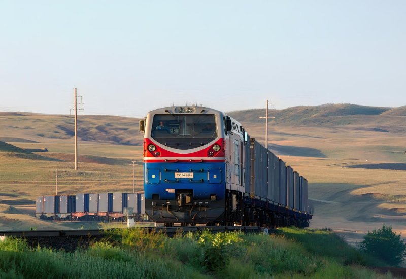 Kazakhstan dispatches first wheat train to UAE via new trade route