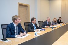 Azerbaijan brainstorms natural gas, green energy, hydrogen exports to Europe (PHOTO)