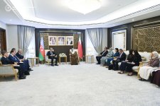 Azerbaijani FM briefs Bahraini Council Speaker on normalization efforts with Armenia (PHOTO)