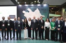 President Ilham Aliyev views InterFood Azerbaijan and Caspian Agro exhibitions (PHOTO/VIDEO)
