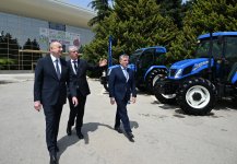 President Ilham Aliyev views InterFood Azerbaijan and Caspian Agro exhibitions (PHOTO/VIDEO)
