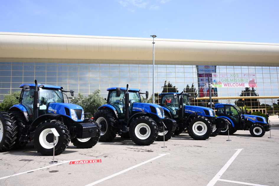 President Ilham Aliyev views InterFood Azerbaijan and Caspian Agro exhibitions (PHOTO/VIDEO)