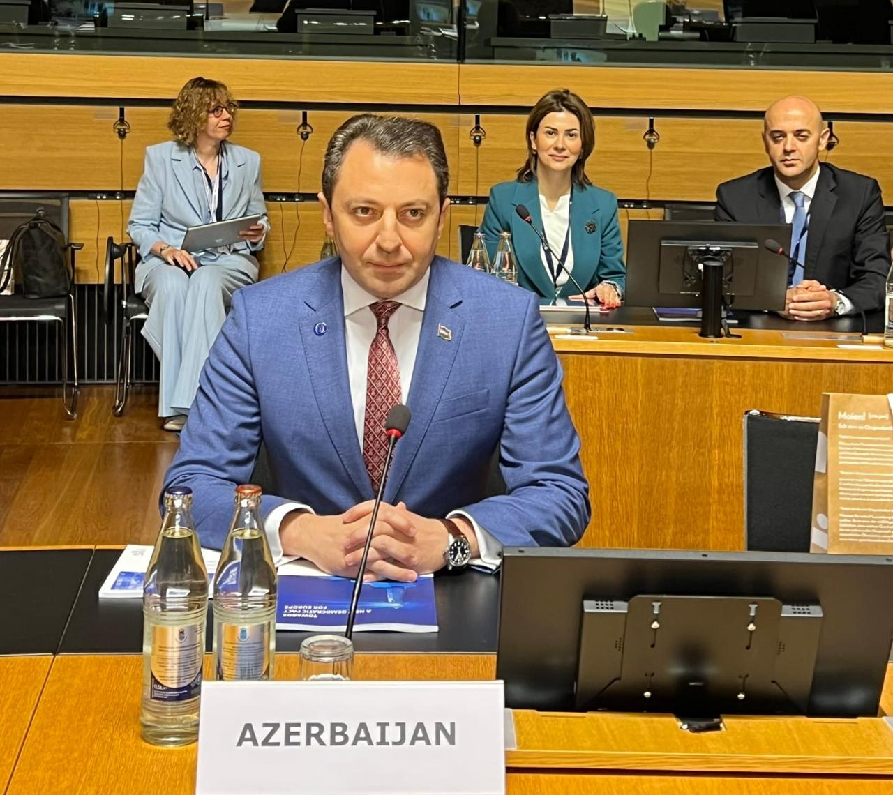 Azerbaijan calling for no-strings-attached return to fold in PACE (PHOTO)