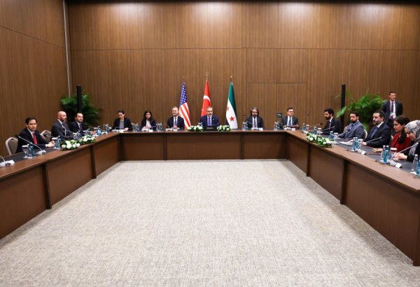 Trilateral Meeting of Turkish, US, and Syrian Foreign Ministers Held in Antalya (PHOTO)