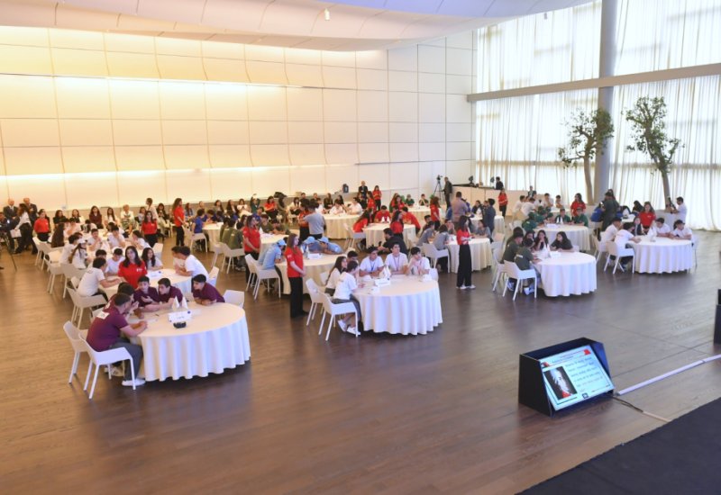 Heydar Aliyev Center hosts final stage of "Battle of Minds" Olympiad (PHOTO/VIDEO)