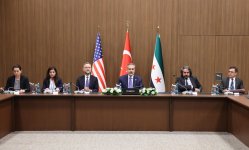 Trilateral Meeting of Turkish, US, and Syrian Foreign Ministers Held in Antalya (PHOTO)