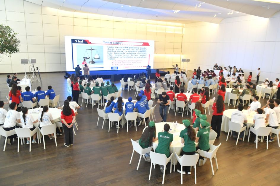 Heydar Aliyev Center hosts final stage of "Battle of Minds" Olympiad (PHOTO/VIDEO)