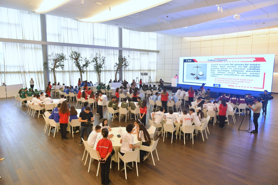 Heydar Aliyev Center hosts final stage of "Battle of Minds" Olympiad (PHOTO/VIDEO)