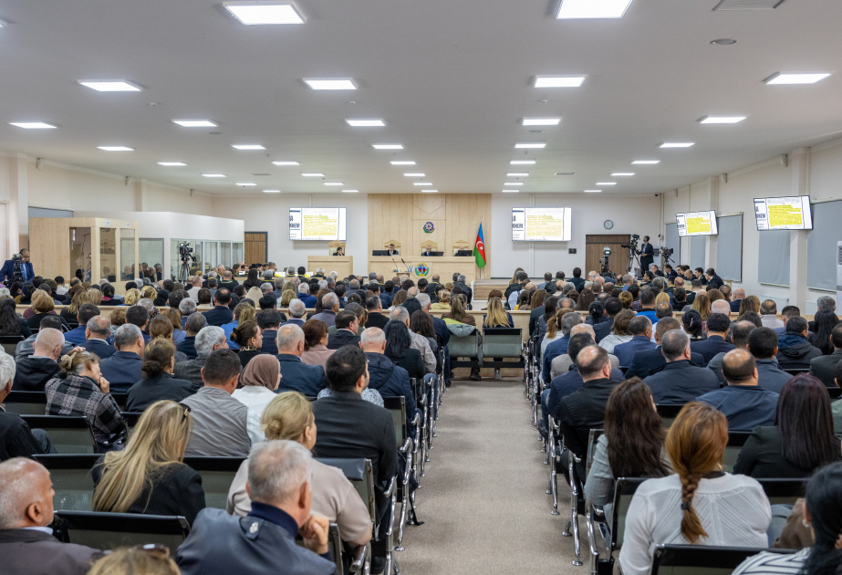 Court hears report by International Human Rights Organization on Armenian army’s crimes
