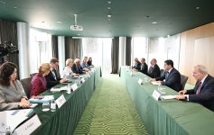 President Ilham Aliyev meets with European Council President and European Commission President (PHOTO)