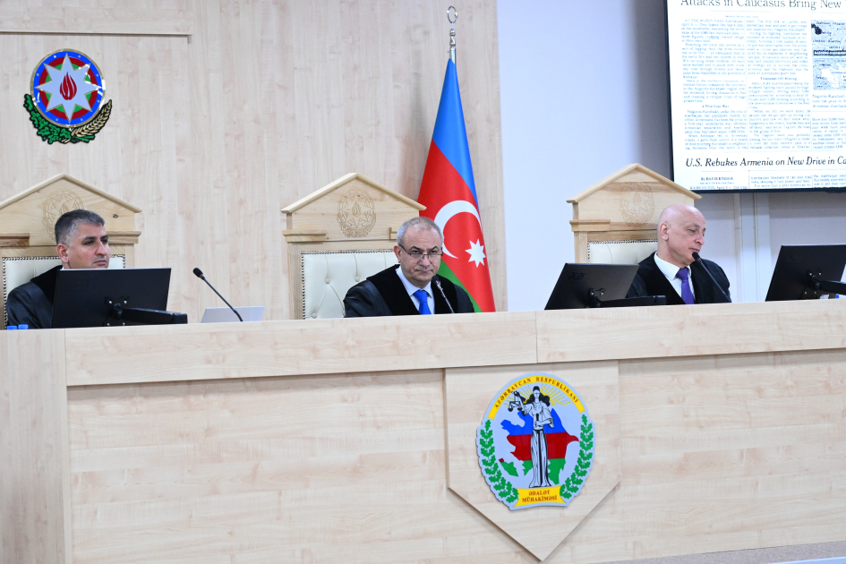 Evidence on international organizations and foreign media outlets’ confirming Armenia's occupation of Azerbaijani territories examined in court (PHOTO)