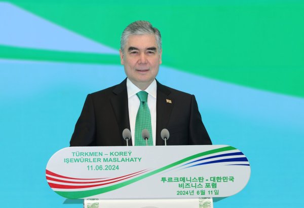 International Economic Forum: Turkmen leader reveals nation's plans to better Eurasian tie