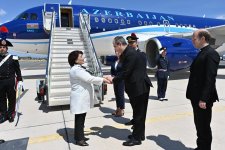 Azerbaijani delegation arrives in Vatican to attend inauguration ceremony of Pope Leo XIV (PHOTO)