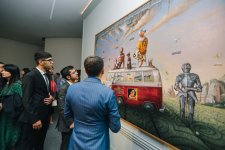 Heydar Aliyev Center hosts Brazilian artist`s exhibition "Reflection of Eternity" (PHOTO/VIDEO)