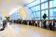 Heydar Aliyev Center hosts Brazilian artist`s exhibition "Reflection of Eternity" (PHOTO/VIDEO)