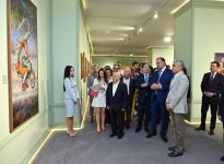 Heydar Aliyev Center hosts Brazilian artist`s exhibition "Reflection of Eternity" (PHOTO/VIDEO)