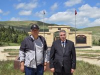 SecGen of TURKSOY visits “Turkic Martyrdom” monument in Azerbaijan's Shamakhi (PHOTO)