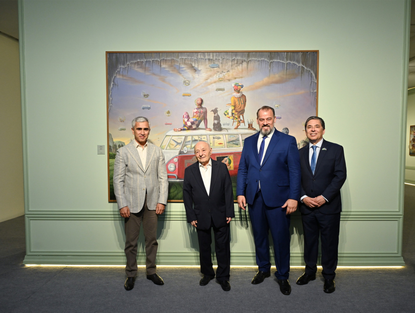 Heydar Aliyev Center hosts Brazilian artist`s exhibition "Reflection of Eternity" (PHOTO/VIDEO)