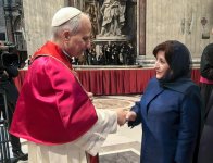 Azerbaijani parliament speaker attends enthronement ceremony of Pope Leo XIV (PHOTO)